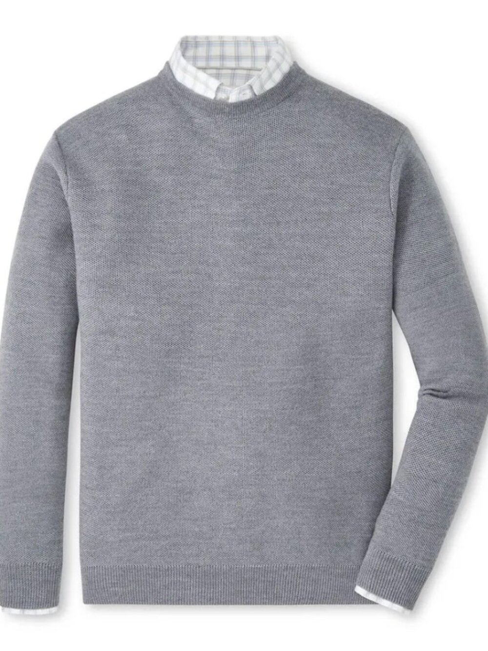 NWT Peter Millar Autumn Crest Honeycomb Crewneck Sweater XL